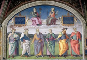 Lunette de la Prudence et de la Justice, de la Sala dell